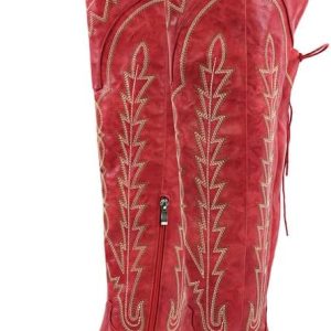Sexytag Cowgirl Boots | Thigh High Wide Calf | Embroidered Western Cowboy Boots | Women’s Fashion | Perfect for Festival
